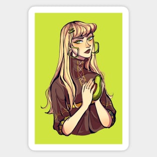 Avocado girl Magnet